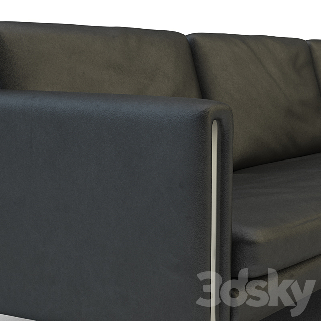 Sofa by Hans J Wegner – CH103 3DSMax File - thumbnail 2