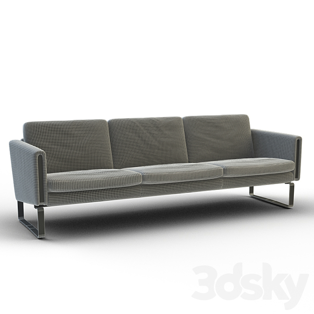 Sofa by Hans J Wegner – CH103 3DSMax File - thumbnail 3