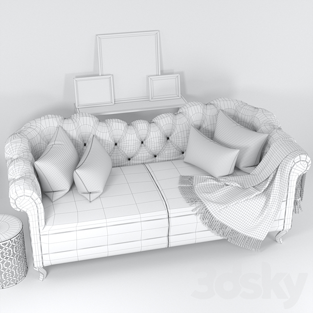 Sofa Camel from G mebel 3DSMax File - thumbnail 3