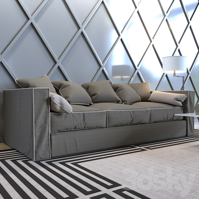 Sofa CASAMILANO Pillopipe 3DSMax File - thumbnail 3