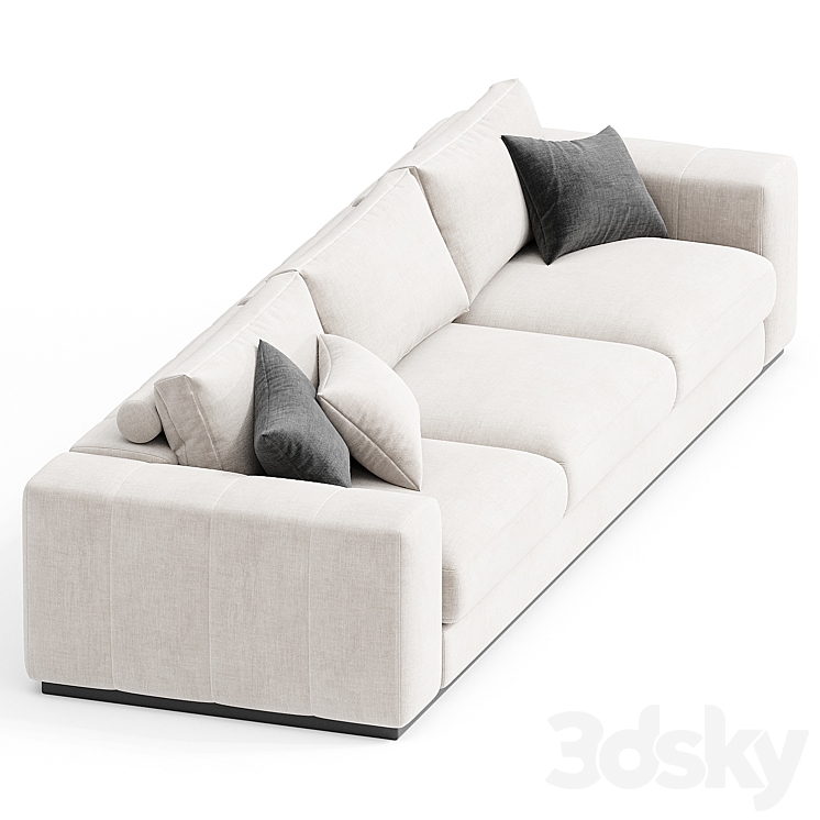 Sofa Charlie 3DS Max Model - thumbnail 2