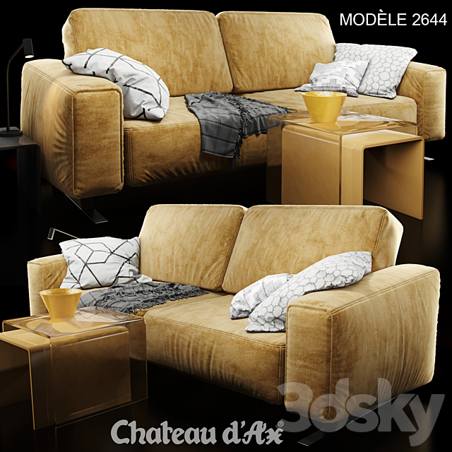 Sofa Chateau Dax 2644 3DSMax File - thumbnail 1