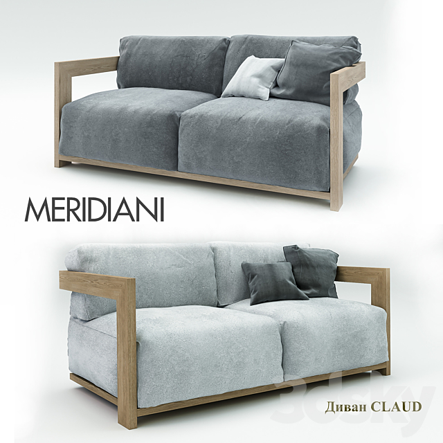 Sofa CLAUD 3DSMax File - thumbnail 1