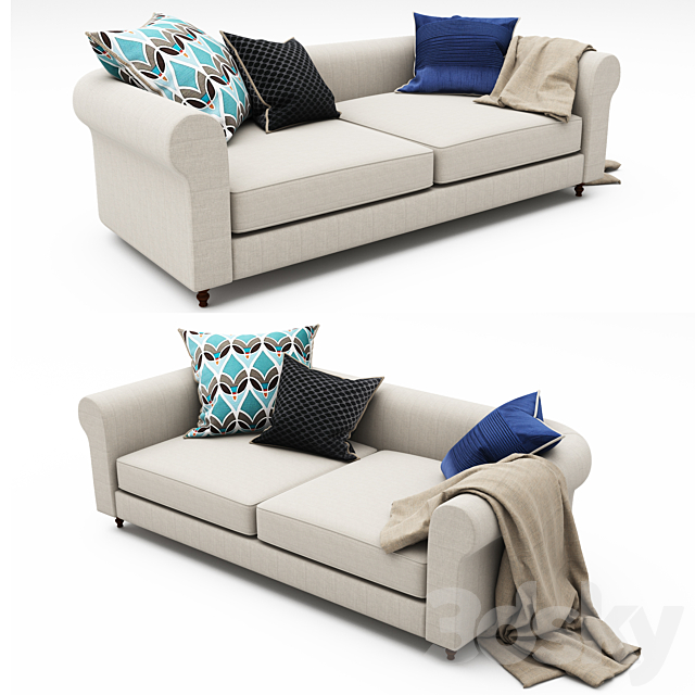 sofa collection 03 3DSMax File - thumbnail 1