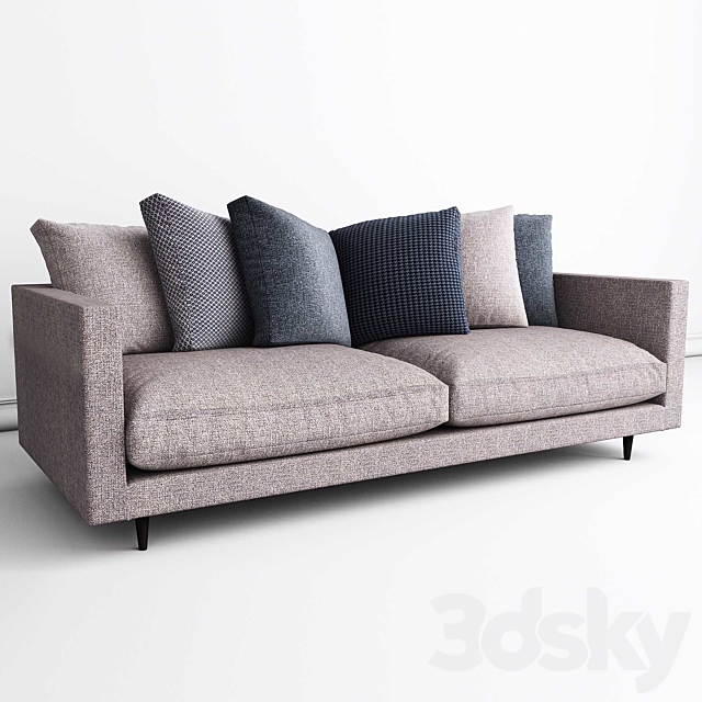 Sofa collection 3DSMax File - thumbnail 1