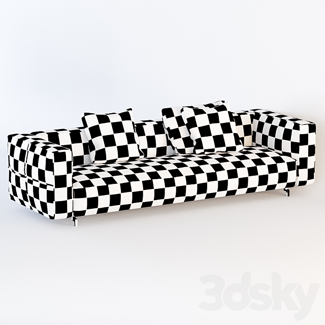 Sofa CORTINA 3DSMax File - thumbnail 3