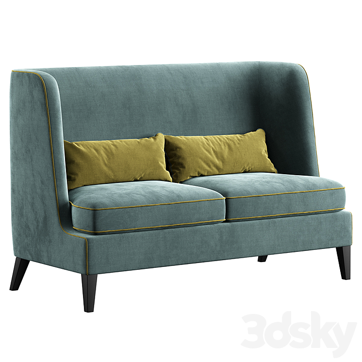 Sofa Cyan Konyshev 3DS Max Model - thumbnail 1