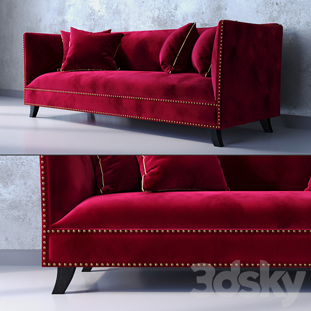 Sofa Dantone Home Cardinal 3DSMax File - thumbnail 2