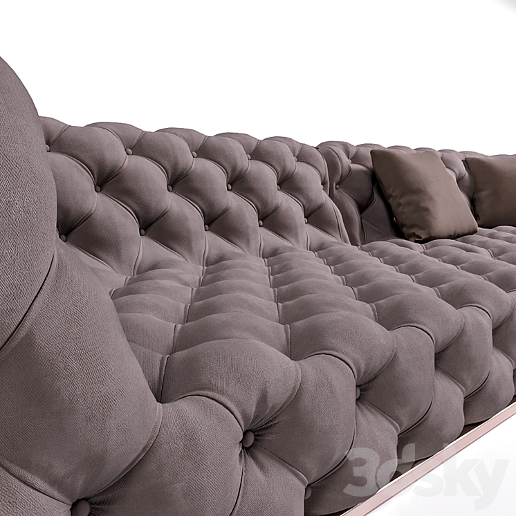 Sofa diamond 3DS Max Model - thumbnail 2