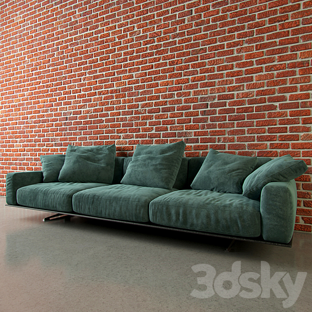 Sofa DISCOVERY MODERN 3ds Max - thumbnail 2