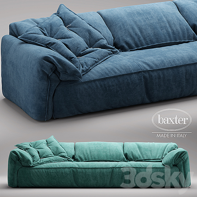 Sofa DIVANO CASABLANCA SOFA baxter 3DSMax File - thumbnail 1