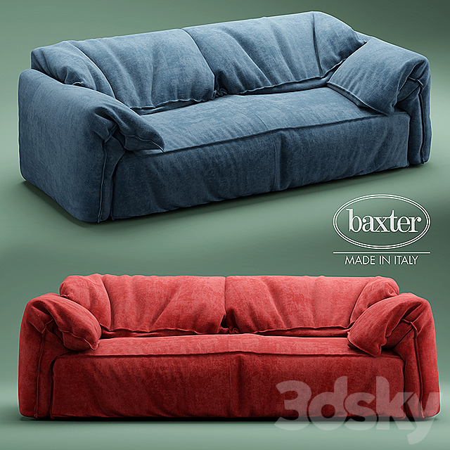 Sofa DIVANO CASABLANCA SOFA baxter 3DSMax File - thumbnail 1