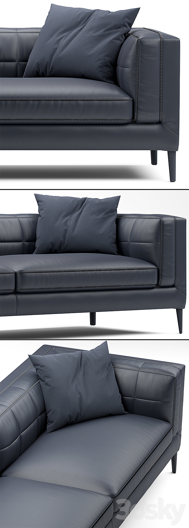 Sofa Dives by Maxalto 3DSMax File - thumbnail 2