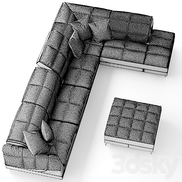 Sofa Dunn Soft Ditre Italia Design 3DSMax File - thumbnail 3