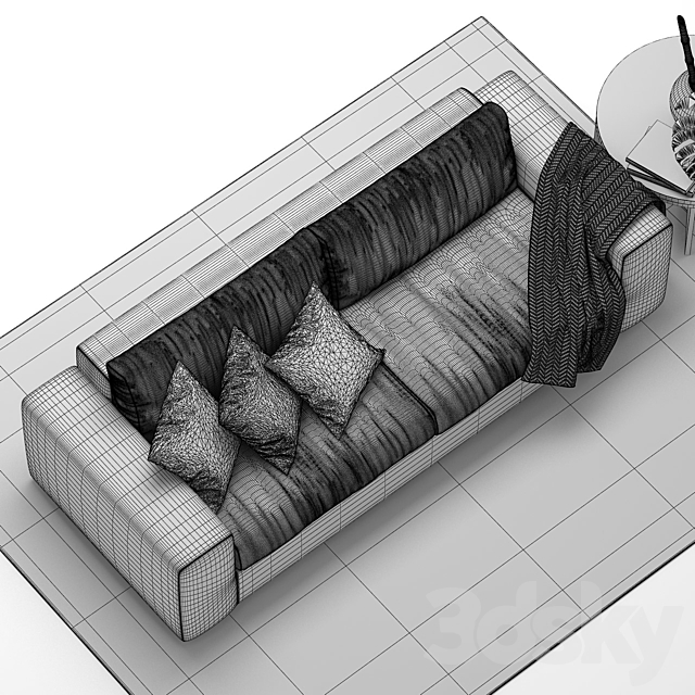 sofa Epika. Giulio Marelli 3DSMax File - thumbnail 3