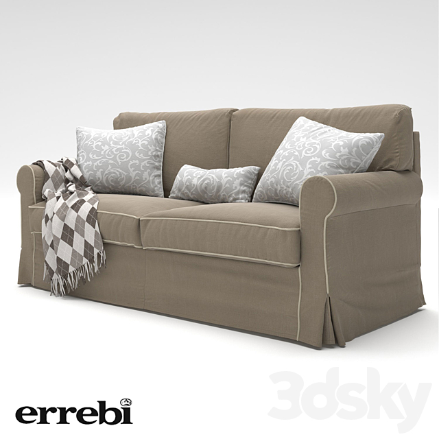 Sofa ERREBI VINTAGE 02 3DSMax File - thumbnail 1