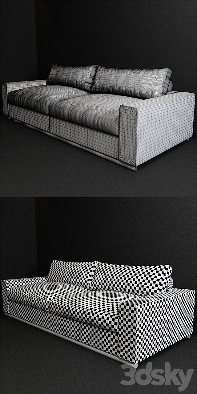 Sofa Estetica Miami 3DSMax File - thumbnail 3