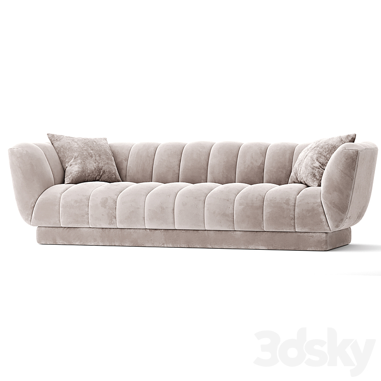 Sofa Fabio DG Home 3DS Max Model - thumbnail 2