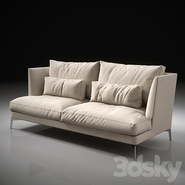 sofa FEEL GOOD 3DS Max Model - thumbnail 1