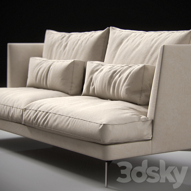 sofa FEEL GOOD 3DS Max Model - thumbnail 2