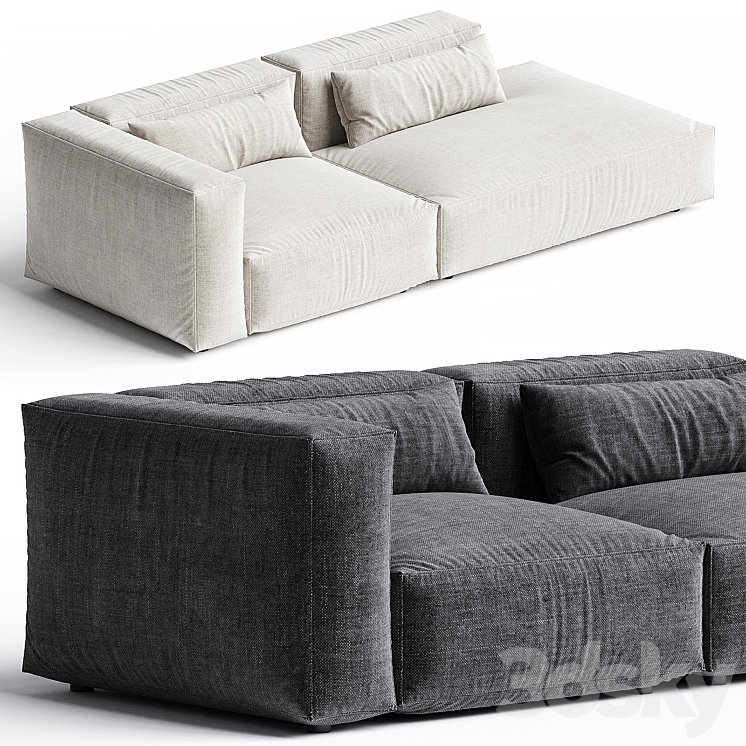 Sofa Firm 3DS Max Model - thumbnail 1