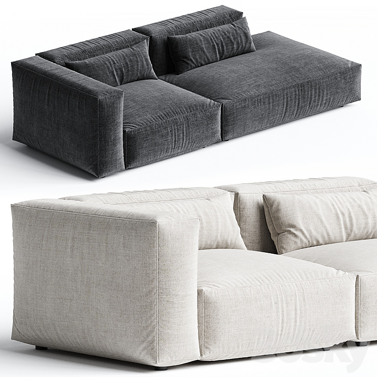 Sofa Firm 3DS Max Model - thumbnail 2