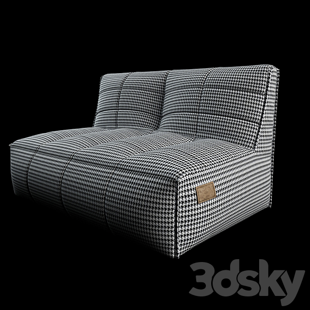 Sofa frameless Villiers 3DSMax File - thumbnail 1