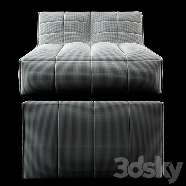 Sofa frameless Villiers 3DSMax File - thumbnail 2