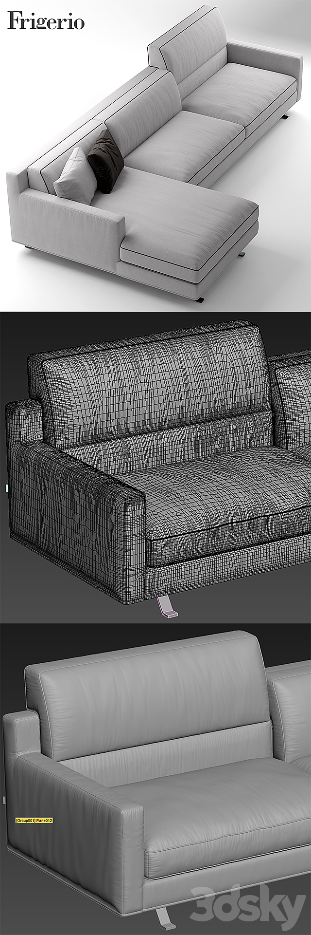 Sofa frigeriosalotti JAMES 3DSMax File - thumbnail 3