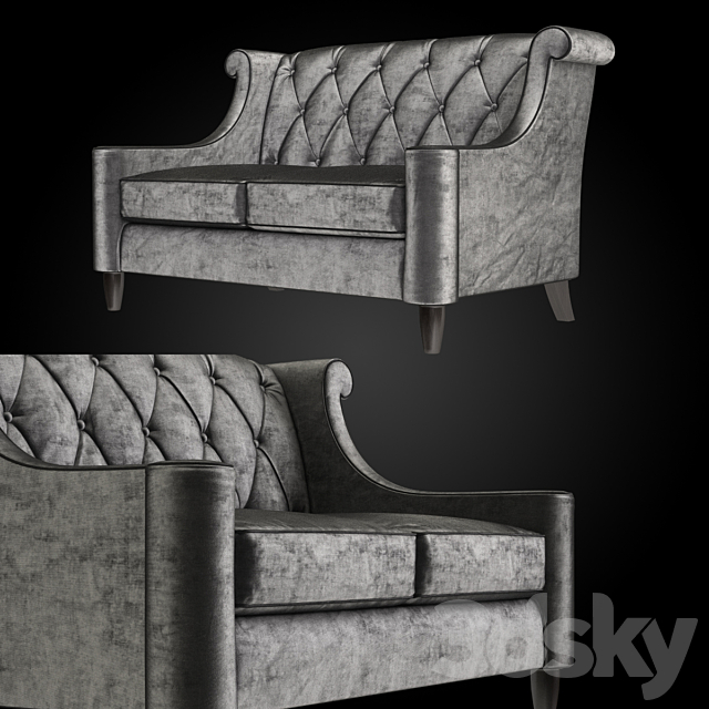 Sofa Garda Decor ZW-0844_151h89h96_dvuhmestny 3DSMax File - thumbnail 2