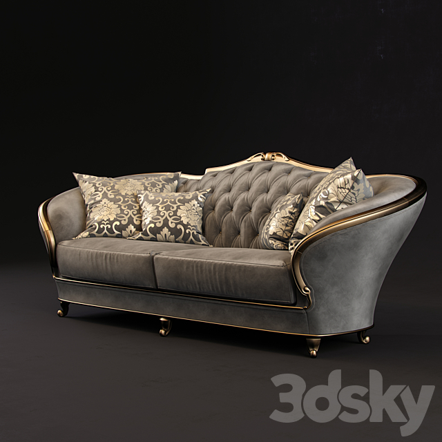 Sofa GoldComfort 3DSMax File - thumbnail 1