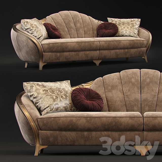 Sofa GoldConfort Paradise 3DSMax File - thumbnail 1