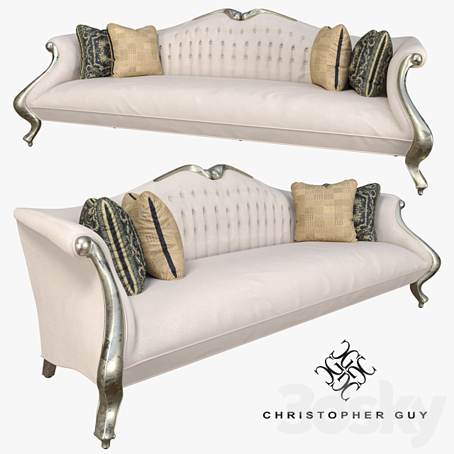 Sofa Grand Cru Christopher Guy 3DSMax File - thumbnail 1