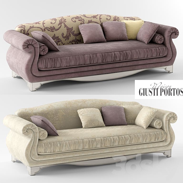 Sofa Guisti Portos 3DSMax File - thumbnail 1