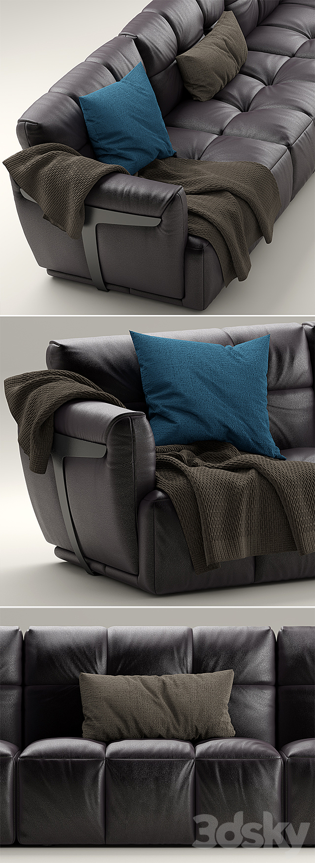 Sofa Herman NATUZZI ITALIA 3DSMax File - thumbnail 2