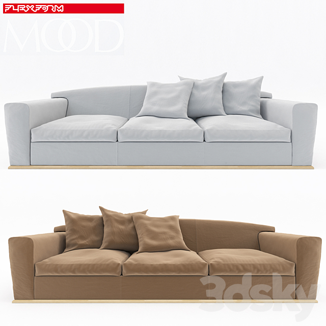 Sofa HILL 3DSMax File - thumbnail 1