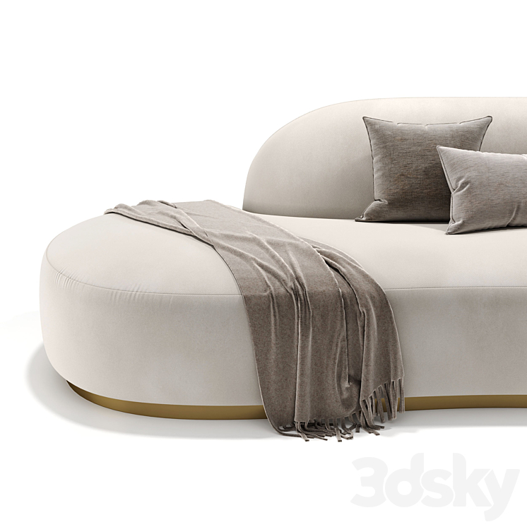 Sofa Hills 3DS Max Model - thumbnail 2