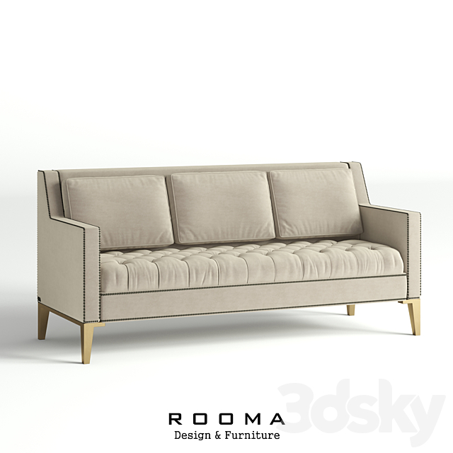 Sofa Hilton Rooma Design 3DSMax File - thumbnail 1