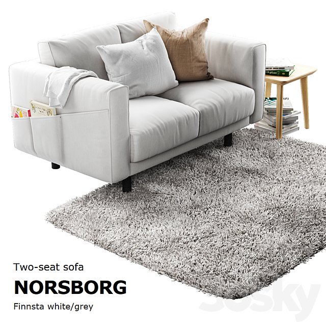 Sofa Ikea Norsborg 1 3DSMax File - thumbnail 2