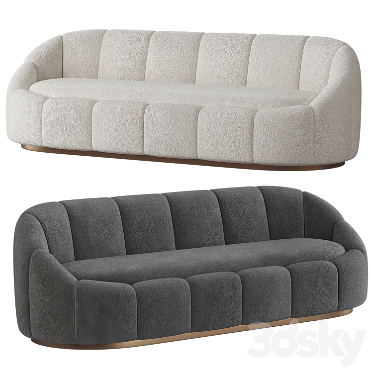 SOFA INGER by eichholtz 3DS Max Model - thumbnail 2