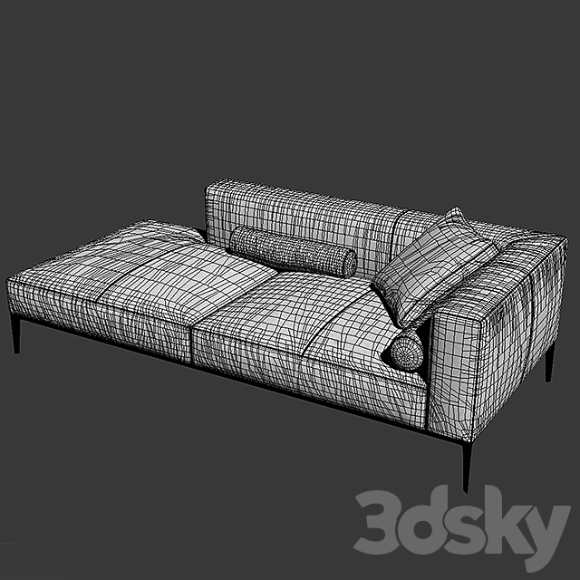 Sofa jaan living walter knoll 3DSMax File - thumbnail 3