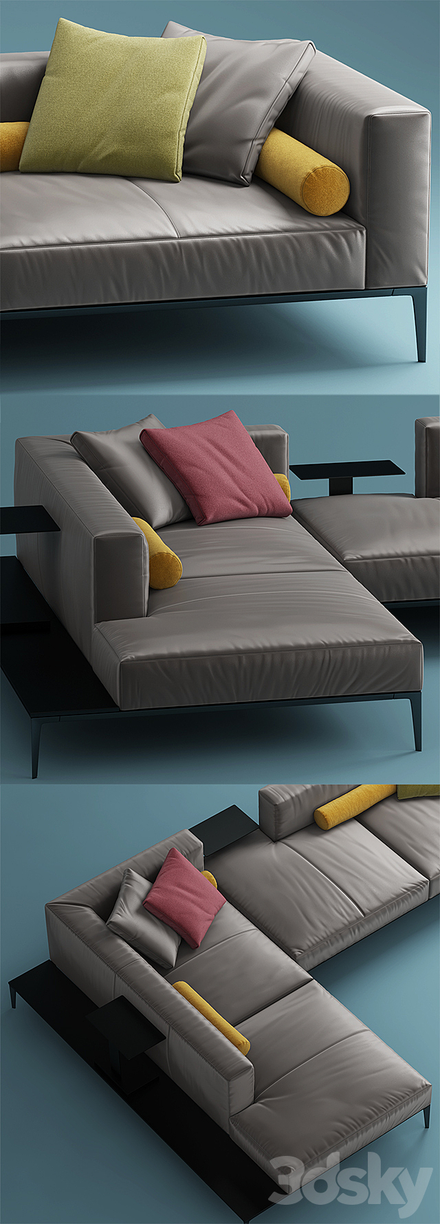 Sofa jaan living walter knoll 3DSMax File - thumbnail 2