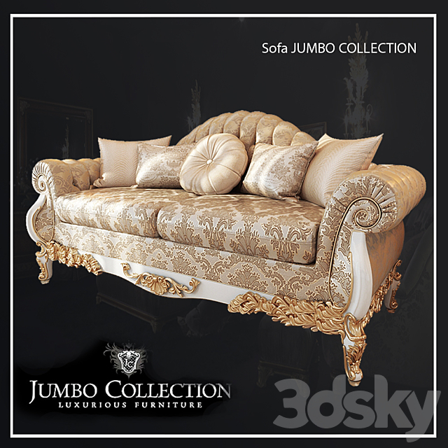 Sofa JUMBO COLLECTION 3DSMax File - thumbnail 1