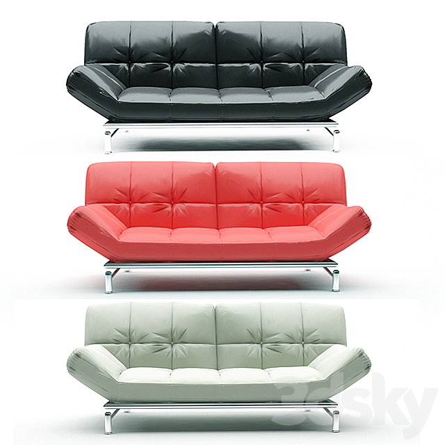 Sofa KIO (Best) 3DS Max Model - thumbnail 1