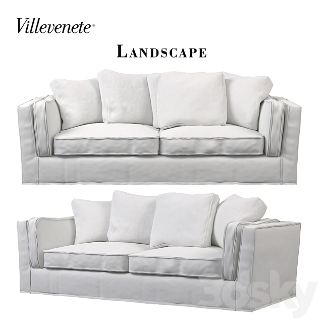 Sofa Landscape 3DSMax File - thumbnail 1