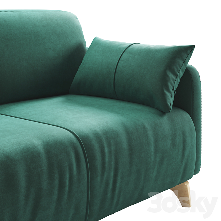 Sofa Lieri Mini 3DS Max Model - thumbnail 2