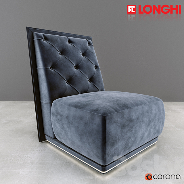 Sofa Longhi Napoleon 3DSMax File - thumbnail 2