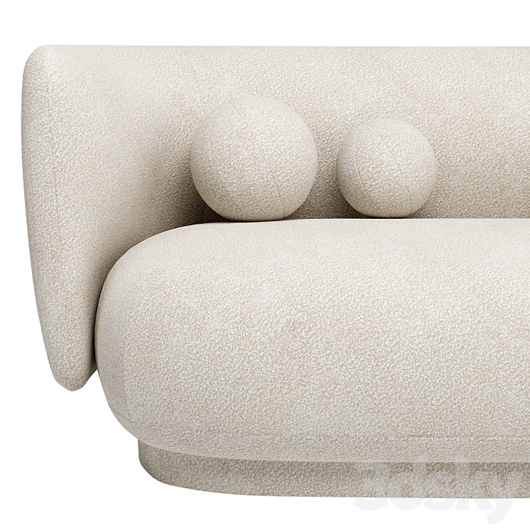 Sofa Lucca OGOGO 3DS Max Model - thumbnail 2