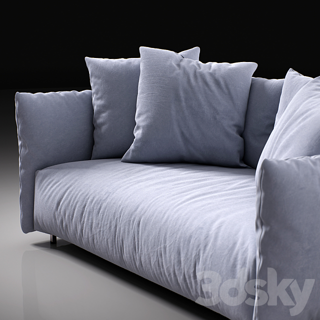 Sofa Meridiani Scott 3DSMax File - thumbnail 1