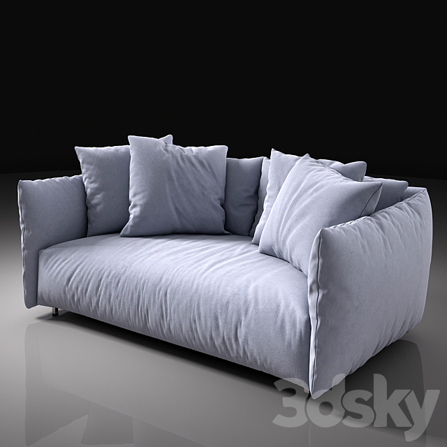 Sofa Meridiani Scott 3DSMax File - thumbnail 2